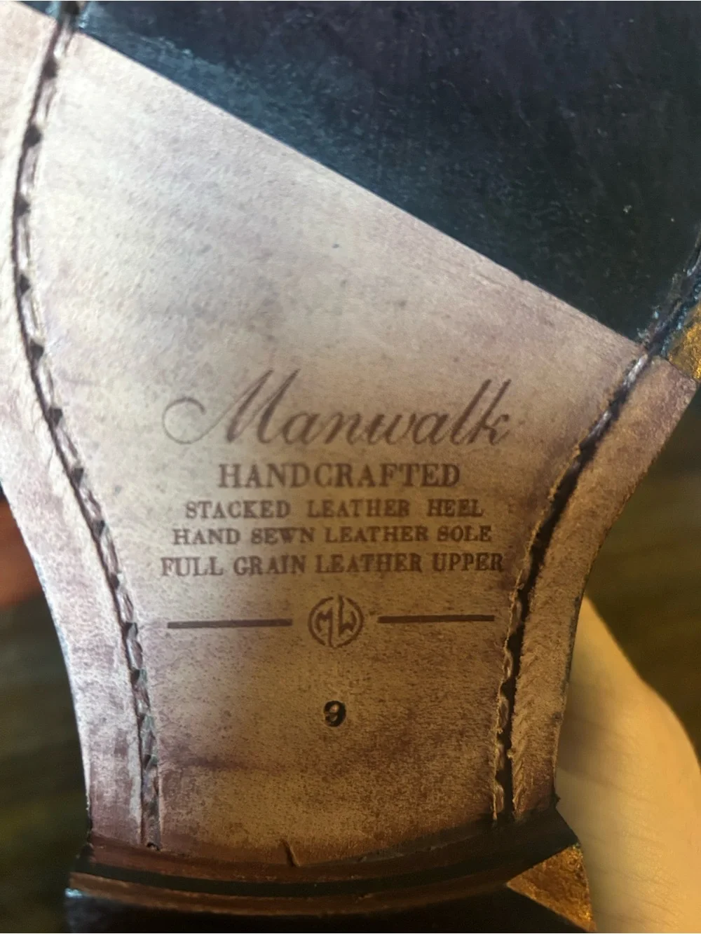 Men's Burgundy Leather Derby Dress Shoes